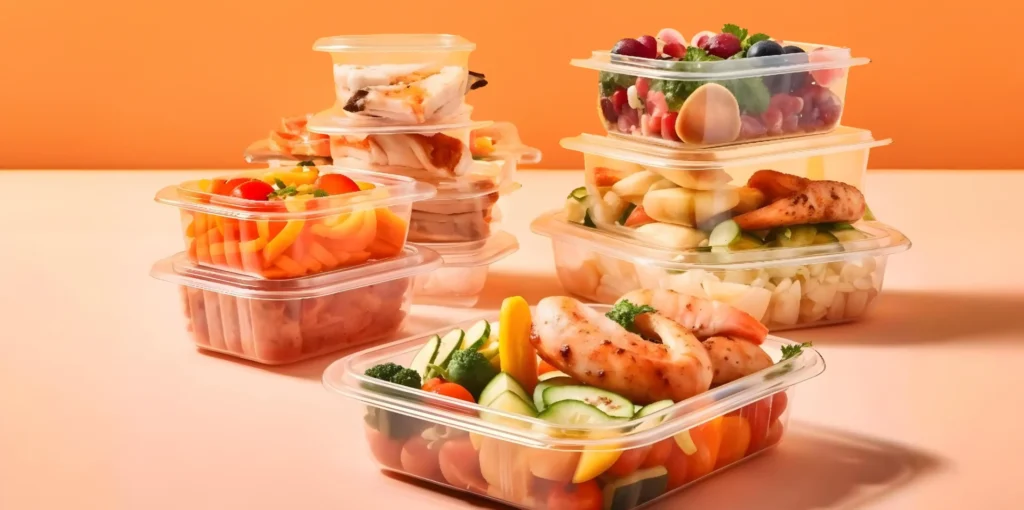 hrana u plasticnim posudama za poneti